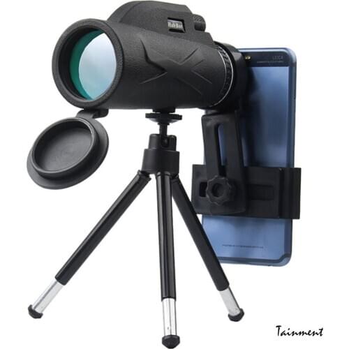 80 x 100 HD Telescope High Power Binocular Professional Military Night Vision Monocular Zoom Optic Spyglass Hunting Scope Newest