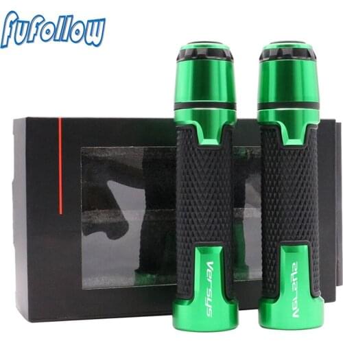 For KAWASAKI KLE650 KLE 650 VERSYS 650 VERSYS650 2009-2014 Motorcycle CNC Handlebar Grips Slider Handle Grip Bar End Plug Slider