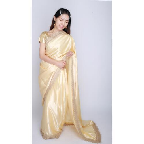 Indian pakistani Dress saree kurti sarees for women clothing golden in lehenga choli india sari