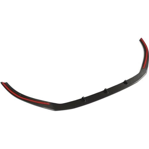 Fit For - 2019 Audi Rs3 Three Box Car Mounted Carbon Fiber Lip Chin Front Spoiler Shovel