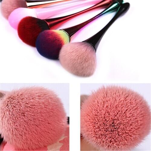 1Pc Fashion Loose Powder Makeup Brush Pretty Little Waist Make Up Brush Large Cosmetic Makeup Brushes Brushes Tool