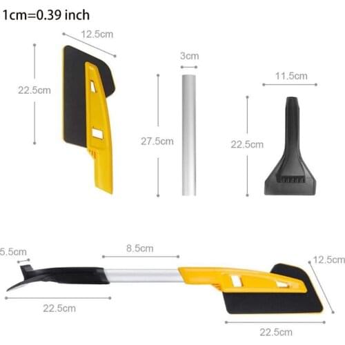 Stretchable Snow Scraper Cleaner Scraper Air Bubble Remover Stickers Install Tool Water Remover Squeegee G5AD