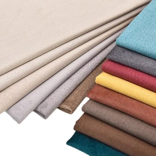 Wide 57" Breathable Pu Leather Microfiber Technology Velvet Suede Upholstery Sofa Fabric Cushion Dining Chair Cover Material