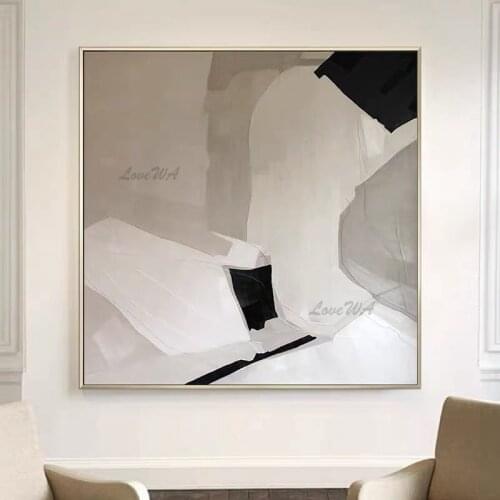 Modern Artwork Home Interior Decoration Abstract Art Cheap Unframed Oil Painting Real Hand-painted Canvas Wall Decor Art Picture