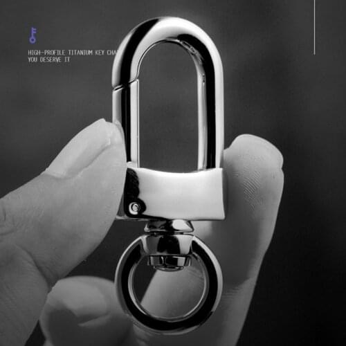 High-End 304 Stainless Steel Key Chain Men Car Keychain Key Ring Waist Hanging Mens Pendant To Give Men The Best Gift