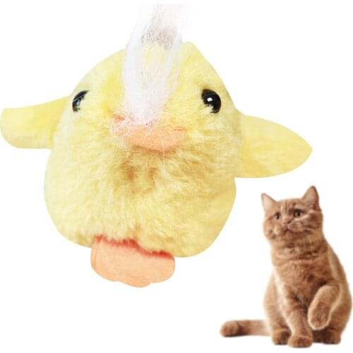 Funny Pet Chew Toy Creative Duck Shape Cute Anti-Bite Pet Squeaky jar Toy Pet Play Toy For Dogs Cats Pet Supplies Cat Dog Favors