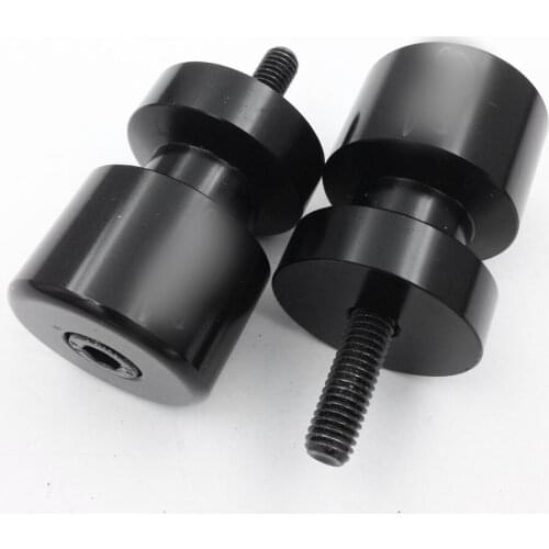 Aftermarket free shipping parts For Motorcycle Yamaha R6 R6S FZ1 FZ6 FZ8 FZS1000 R1 VMAX XV250 Virago Black Swingarm Spools