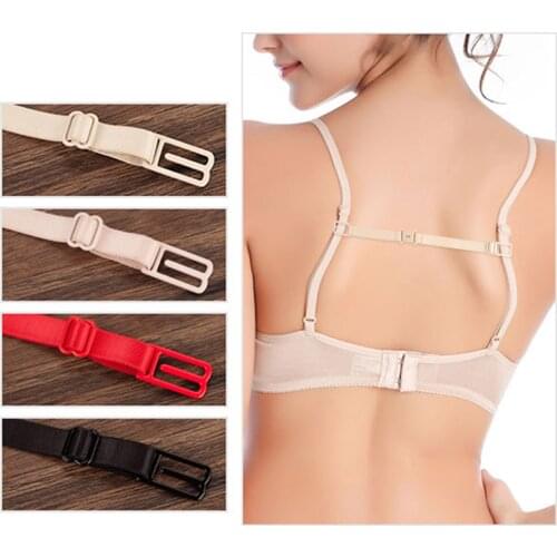 Women Anti-Slip Bra Accessories Acessórios Feminino Ladies Bras Straps Adjustable Holder Belt With Buckle High Elasticity