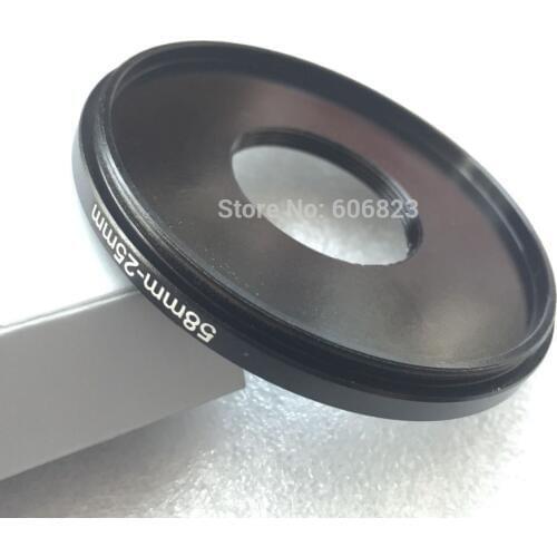 Microscope Objective Adapter Macrophotography M25 x0.75mm to M58 x0.75mm