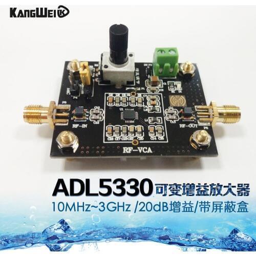 ADL5330 wide band voltage variable gain amplifier module 20dB gain high linear output power