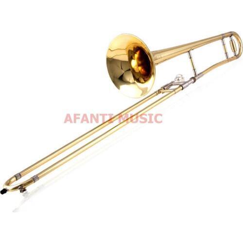 Afanti Music Bb tone / Yellow Brass / Gold Lacquer Trumpet (ATP-137)