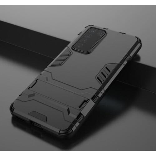 Armor Slim Soft Case for Huawei P40 Lite E P30 Honor 20 Pro X10 Lite 30i 20E 9A 9C 9X 9S Y9S Y5P Y6P Y7P Y8P Holder Phone Cover