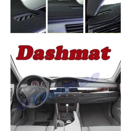 Car DashMat Cover Sun Protection Carpet Anti Slide Pad For BMW 5 E60 E61 M5 2003~2010 Insulated Dash Mat