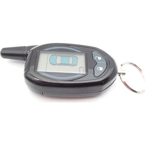 Russian version ZX1055 remote for Sheriff ZX1055 Lcd two way car alarm remote starter /FM transmitter free shipping