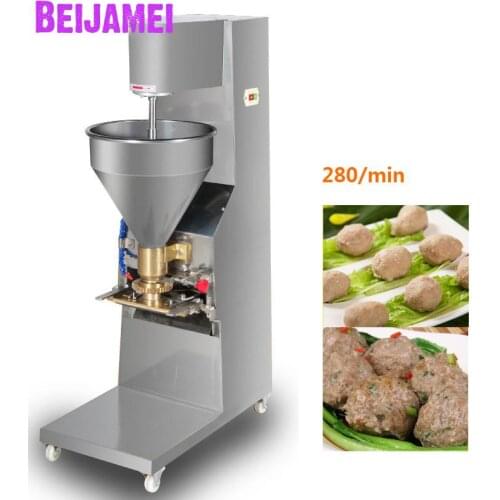 BEIJAMEI Commercial Electric Meatball Forming Machine Automatic Beef fish Pork Meat ball Maker former Price