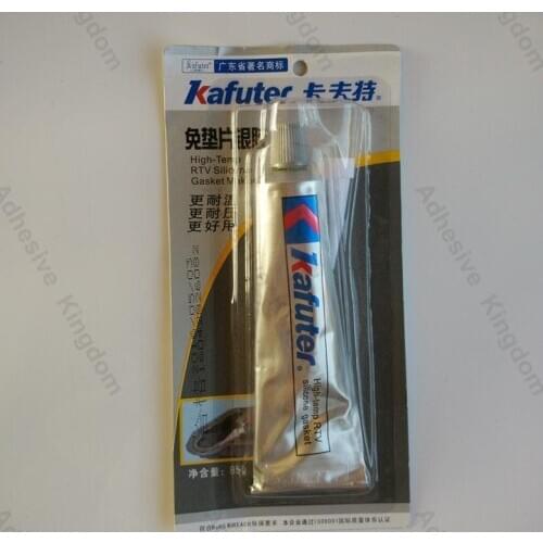 Free shipping 85g kafuter free spacer silver glue silicone rubber sealant high temperature weatherability lasting