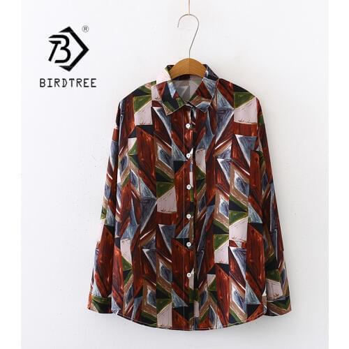 Цветные блузки BIRDTREE TB China At AliExpress