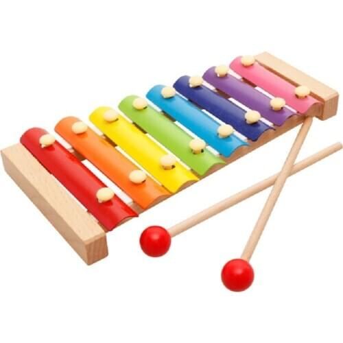 Baby Music Instrument Toy Wooden Xylophone Children Kids Musical Funny Toys For Baby Girls Educational Toys Gifts Baby Xylophone