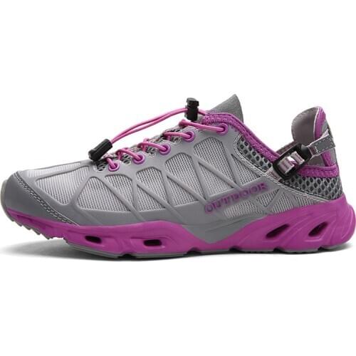 Breathable Hiking Shoes for Men Women Elastic Band Non-slip Outdoor Sports Trekking Sneakers Water SHoes Free Shipping