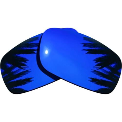 Purple Mirrored Polarized Replacement Lenses for Crankshaft Sunglasses Frame 100% UVA & UVB