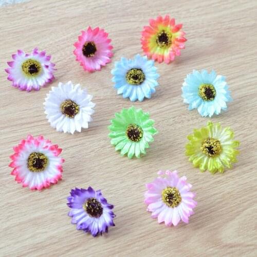 Artificial flowers DIY handmade sunflower daisies fake simulation Gerbera daisy silk flower