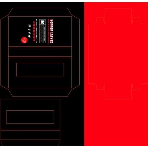 Eyelash Packaging Box Lash Boxes Package Custom Logo Cosmetic Bulk Magnetic Faux Cils Holder Rectangle Natural 25mm Case Vendor