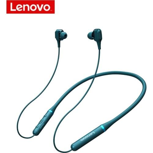 Lenovo XE66 Pro Dual Dynamic Neckband Wireless Headphones Bluetooth Earphone 4 Speakers HIFI Stereo HD Call Waterproof with Mic