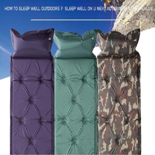 Can be spliced automatically inflatable outdoor increase thickening moisture-proof tent wild camping supplies picnic mat mat sle