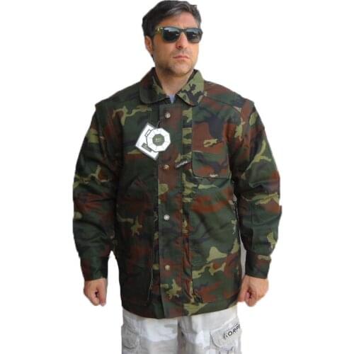 Jacket winter jacket men hunting camouflage camouflage padded pockets windproof