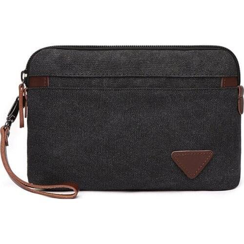 New Simple Men Bag Purses Handbags Woven Leather Hand Cluth Bags for Men Luxury Handbags Designer Purse Large Capacity Day Cluth