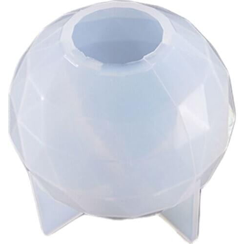 2021 New Epoxy Decorative Resin Mold Transparent Crystal Ball Casting Silicone DIY Mould