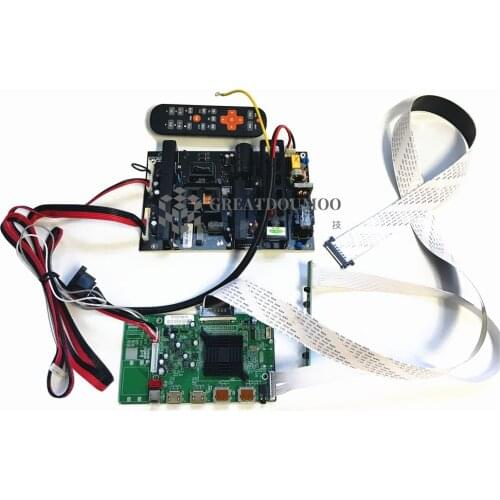 Controller drive board support edp 4K with HDMI-Compatibe DP connector suport Resolution 3840x2160 51 pin LCD screen G270ZAN01.1