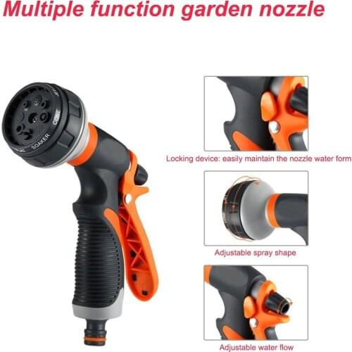 Watering Gardening Spray Gun Agricultural Vegetable Land Watering Irrigation High Pressure Car Washing Cleaning Washing Land Mul