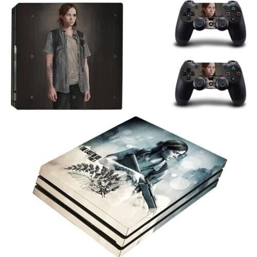 The Last Of Us Style PS4 Pro Skin Sticker for Sony Playstation 4 Pro Console & 2 Controllers Decal Vinyl Protective Skins 10