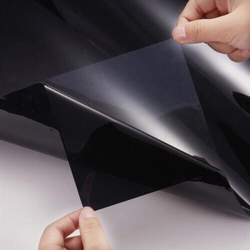 Car Home Window Glass Tint Tinting Film Roll With Scraper For Side Window Anti UV Film Transmittance