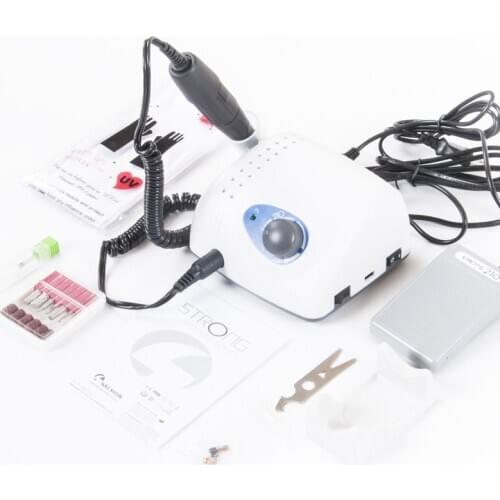 Strong 210 102L 65W 35000RPM Electric Nail Drill Machine 210 Model Handpiece Manicure Pedicure Nail File Bit Nail Art Equipment