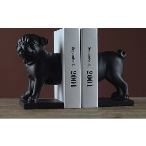 EUROPEAN MODERN RESIN PUGS DACHSHUND DOG ORNAMENTS LIVING ROOM TV CABINET STUDY HOME DECORATIONS ANIMAL FIGURINES BIRTHDAY GIFTS