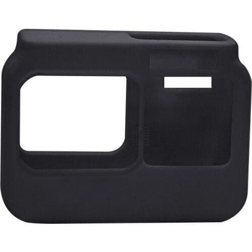 PULUZ Shock-proof Silicone Protective Case with Lens Cover for Insta 360 One R 4K with Frame Case Cover Protector Guard Cover