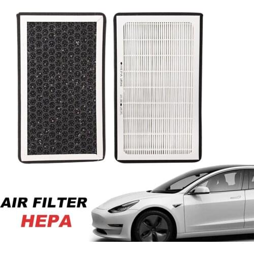 For Tesla Model 3 2017-2020 High Quality HEPA Air Filter Car Accessories