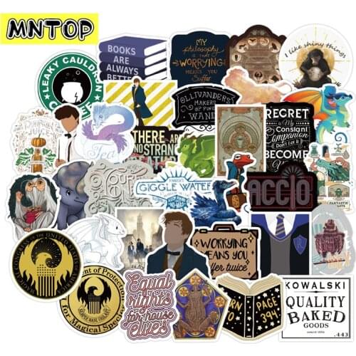 10/30/50Pcs/set Fantastic Beasts And Where To Find Them Cartoon TV Series Sticker For Laptop Luggage Kids Toy Fridge Phone Case
