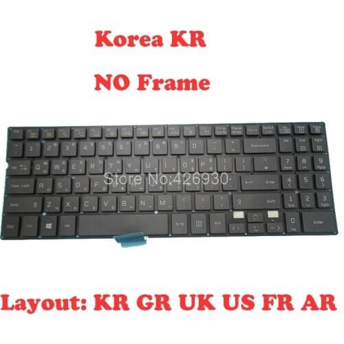 15U530 Keyboard For LG 15U530-GT30K 15U530-GT3PK 15U530-GT38K 15U530-GT3WK 15U530-GT41K 15U530-GT5EK 15U530-KH5DK 15U530-KH50K
