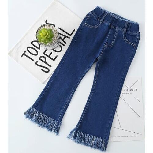 2018 Baby Girls Boys Denim Pants Girl Kids Jeans Cotton Long Pant Children Girl Boy Clothing