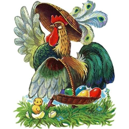 Diamant Diy 5D Diamond Painting Cross Stitch Cock Of Hat Ties The Fruit Needlework 3D Diamond Embroidery Full Diamond Decorative