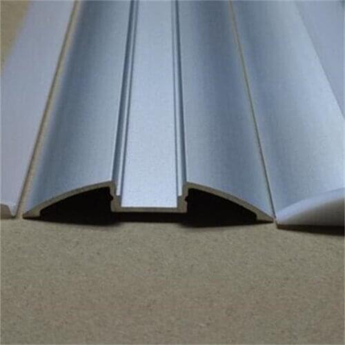 Free Shipping 2m/pcs 50M/Lot profile led bar light width up to12mm aluminum profile for row led strips light