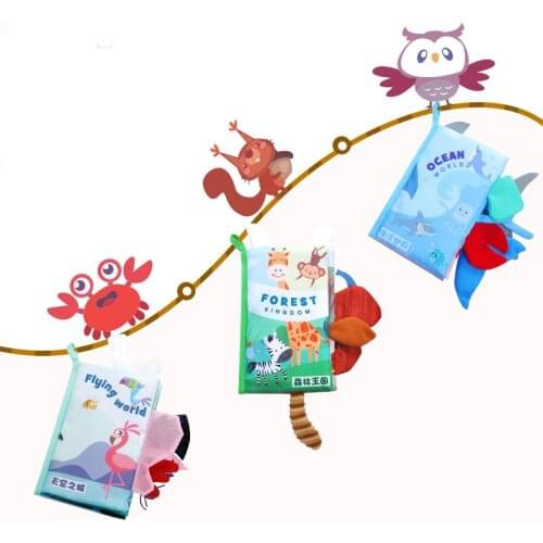 Baby Book Soft Cloth Books for Newborns 0 12 months Baby Toys Educational Soft Book Baby Soft Toys Montessori Toys for Children