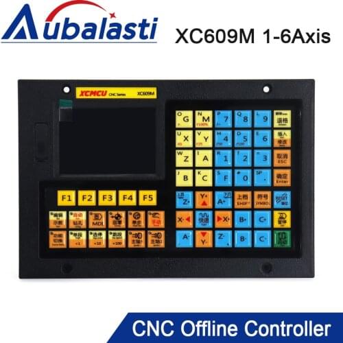 Aubalasti XC609M CNC Milling System 1-6 Axis Stand Alone Offline Controller Breakout Board Linkage Controller