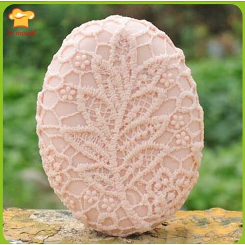 LaceTexture Silicone Mold Handmade Soap Baking Mould-Love is Spreading