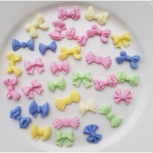 M117 8 Mini Bows Butterfly Silicone Mould Cake Fondant Sugar Bow Craft Molds DIY Cake Decorating Tools