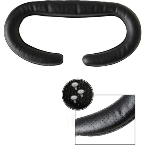 VR Glasses Face Mask Cover Pad for Oculus Quest Sweat-proof Leather Foam Flannelette Foam Mask Cover Pad for Oculus Quest