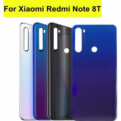 6.3" For Xiaomi Redmi Note 8T Back Battery Cover Glass Panel note 8 T Rear Door Housing Case For Redmi Note 8T Battery Cover